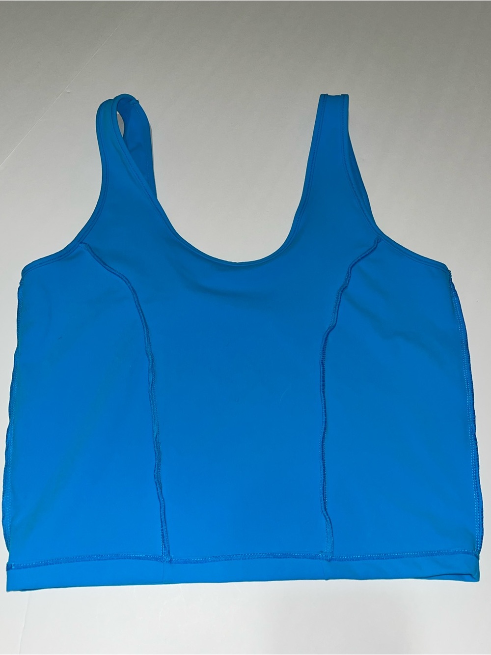 BuffBunny Collection Finesse Blue Crop Tank Size Medium - Picture 9 of 9